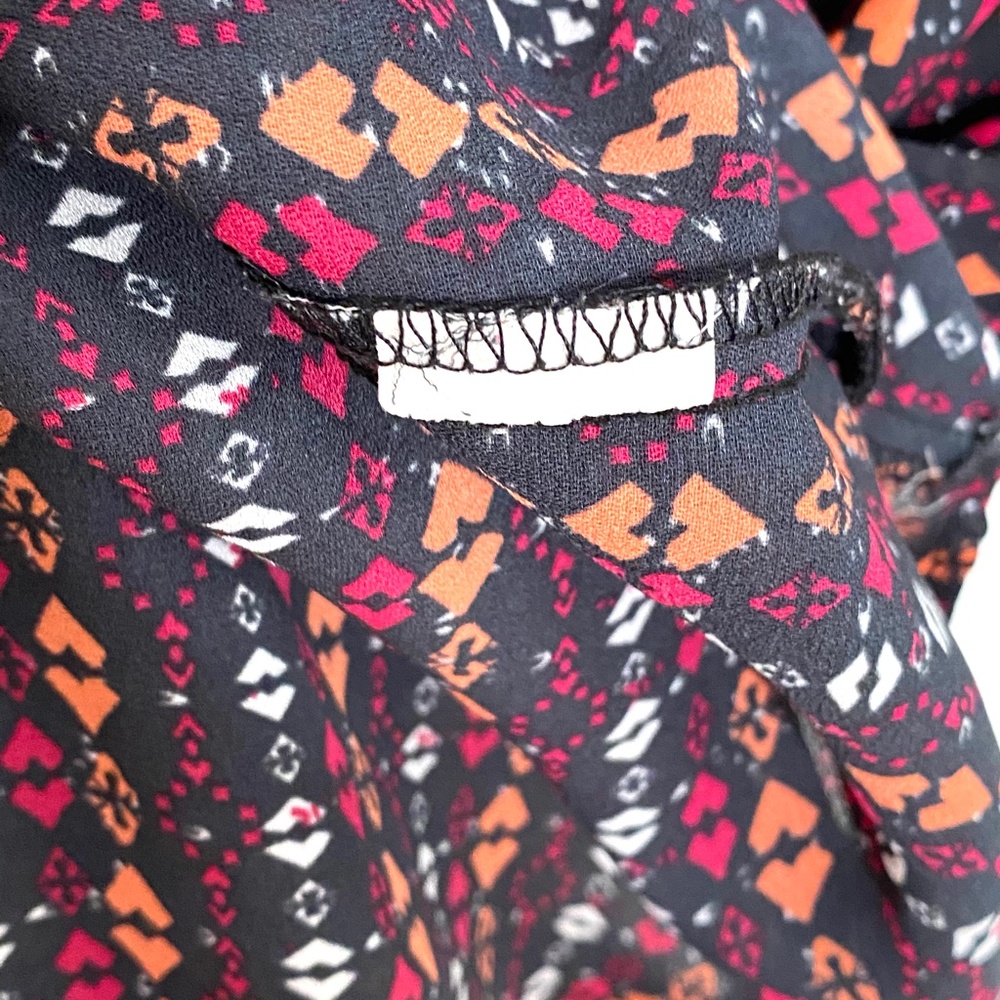 Eight Sixty 3/4 Sheath V Neck Patterned Dress View 5